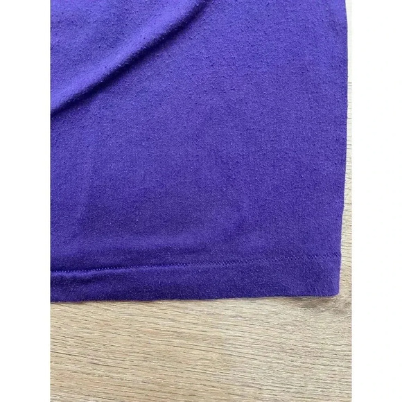 Vintage 80s Minnesota Vikings Single Stitch T-Shirt Trench Made in USA Men's S - Picture 8 of 13